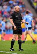 20 July 2019; Referee Barry Cassidy during the GAA Football All-Ireland Senior Championship Quarter-Final Group 2 Phase 2 match between Dublin and Roscommon at Croke Park in Dublin. Photo by Seb Daly/Sportsfile