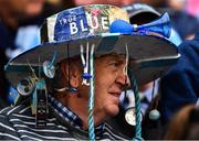 20 July 2019; A Dublin supporter, in the Cusack Stand, before the GAA Football All-Ireland Senior Championship Quarter-Final Group 2 Phase 2 match between Dublin and Roscommon at Croke Park in Dublin. Photo by Ray McManus/Sportsfile