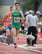 20 July 2019; Shay McEvoy of Ireland competing in the Men's 3000m Final during Day Three of the European Athletics U20 Championships in Borås, Sweden. Photo by Giancarlo Colombo/Sportsfile