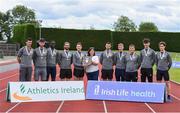 20 July 2019; Wexford County who won the Division 1 Men's team event during the AAI National League Final at Tullamore Harriers Stadium in Tullamore, Co. Offaly. Photo by Matt Browne/Sportsfile
