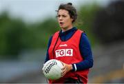 20 July 2019; Cork strength and conditioning coach Michelle Dullea before the TG4 All-Ireland Ladies Football Senior Championship Group 2 Round 2 match between Cork and Cavan at TEG Cusack Park in Mullingar, Co. Westmeath. Photo by Piaras Ó Mídheach/Sportsfile