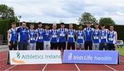 20 July 2019; The Wexford County team who came second in the men's Division 1 team event during the AAI National League Final at Tullamore Harriers Stadium in Tullamore, Co. Offaly. Photo by Matt Browne/Sportsfile