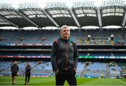 21 July 2019; Mayo manager James Horan prior to the GAA Football All-Ireland Senior Championship Quarter-Final Group 1 Phase 2 match between Mayo and Meath at Croke Park in Dublin. Photo by David Fitzgerald/Sportsfile