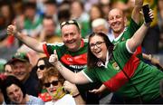 21 July 2019; Mayo fans during the GAA Football All-Ireland Senior Championship Quarter-Final Group 1 Phase 2 match between Mayo and Meath at Croke Park in Dublin. Photo by David Fitzgerald/Sportsfile