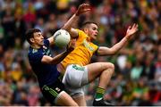 21 July 2019; Jason Doherty of Mayo in action against Conor McGill of Meath during the GAA Football All-Ireland Senior Championship Quarter-Final Group 1 Phase 2 match between Mayo and Meath at Croke Park in Dublin. Photo by Ray McManus/Sportsfile