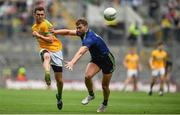 21 July 2019; Shane McEntee of Meath in action against Aidan O'Shea of Mayo during the GAA Football All-Ireland Senior Championship Quarter-Final Group 1 Phase 2 match between Mayo and Meath at Croke Park in Dublin. Photo by David Fitzgerald/Sportsfile