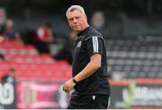 21 July 2019; Bohemians manager Keith Long during the warm up ahead of the SSE Airtricity League Premier Division match between Bohemians and St Patrick's Athletic at Dalymount Park in Dublin. Photo by Michael P Ryan/Sportsfile