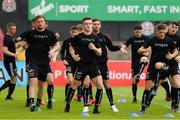 21 July 2019; Bohemians players during the warm up ahead of the SSE Airtricity League Premier Division match between Bohemians and St Patrick's Athletic at Dalymount Park in Dublin. Photo by Michael P Ryan/Sportsfile