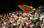 21 July 2019; A Mayo supporter during the GAA Football All-Ireland Senior Championship Quarter-Final Group 1 Phase 2 match between Mayo and Meath at Croke Park in Dublin. Photo by David Fitzgerald/Sportsfile