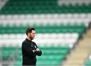 21 July 2019; Shamrock Rovers manager Stephen Bradley prior to the SSE Airtricity League Premier Division match between Shamrock Rovers and UCD at Tallaght Stadium in Dublin. Photo by Seb Daly/Sportsfile
