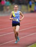 21 July 2019; Niamh Tunney of Ballyroan Abbeyleix & District AC, Co Laois, competing in the Girls U15 800m event during the Irish Life Health Juvenile B’s & Relays at Tullamore Harriers Stadium in Tullamore, Co. Offaly. Photo by Piaras Ó Mídheach/Sportsfile