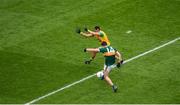 21 July 2019; Paul Geaney of Kerry scores his side's first goal during the GAA Football All-Ireland Senior Championship Quarter-Final Group 1 Phase 2 match between Kerry and Donegal at Croke Park in Dublin. Photo by Daire Brennan/Sportsfile