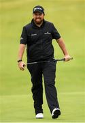 21 July 2019; Shane Lowry of Ireland reacts to a missed putt on the 12th green during Day Four of the 148th Open Championship at Royal Portrush in Portrush, Co Antrim. Photo by Ramsey Cardy/Sportsfile