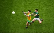 21 July 2019; Ryan McHugh of Donegal in action against Paul Murphy of Kerry during the GAA Football All-Ireland Senior Championship Quarter-Final Group 1 Phase 2 match between Kerry and Donegal at Croke Park in Dublin. Photo by Daire Brennan/Sportsfile