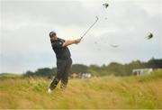 21 July 2019; Shane Lowry of Ireland plays from the rough on the 12th hole during Day Four of the 148th Open Championship at Royal Portrush in Portrush, Co Antrim. Photo by Ramsey Cardy/Sportsfile