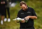 21 July 2019; Shane Lowry of Ireland with The Claret Jug after winning The Open Championship on Day Four of the 148th Open Championship at Royal Portrush in Portrush, Co Antrim. Photo by Ramsey Cardy/Sportsfile