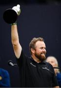 21 July 2019; Shane Lowry of Ireland with The Claret Jug after winning The Open Championship on Day Four of the 148th Open Championship at Royal Portrush in Portrush, Co Antrim. Photo by Ramsey Cardy/Sportsfile