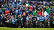 21 July 2019; Shane Lowry of Ireland celebrates as he walks onto the 18th green on his way to winning The Open Championship on Day Four of the 148th Open Championship at Royal Portrush in Portrush, Co Antrim. Photo by Brendan Moran/Sportsfile