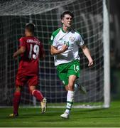 21 July 2019; Barry Coffey of Republic of Ireland celebrates after scoring his side's second goal during the 2019 UEFA U19 European Championship Finals group B match between Republic of Ireland and Czech Republic at the FFA Academy Stadium in Yerevan, Armenia. Photo by Stephen McCarthy/Sportsfile