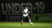 21 July 2019; Tyreik Wright of Republic of Ireland during the 2019 UEFA U19 European Championship Finals group B match between Republic of Ireland and Czech Republic at the FFA Academy Stadium in Yerevan, Armenia. Photo by Stephen McCarthy/Sportsfile