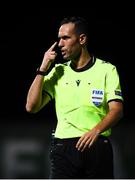 21 July 2019; Referee Anastasios Papapetrou during the 2019 UEFA U19 European Championship Finals group B match between Republic of Ireland and Czech Republic at the FFA Academy Stadium in Yerevan, Armenia. Photo by Stephen McCarthy/Sportsfile