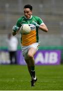 8 June 2019; Eoin Rigney of Offaly during the GAA Football All-Ireland Senior Championship Round 1 match between  Offaly and London at Bord na Móna O'Connor Park in Tullamore, Offaly. Photo by Harry Murphy/Sportsfile