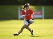 16 June 2019; Rhona Ní Bhuachalla of Cork during the TG4 Ladies Football Munster Senior Football Championship Final match between Cork and Waterford at Fraher Field in Dungarvan, Co. Waterford. Photo by Harry Murphy/Sportsfile