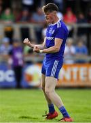 14 July 2019; Darragh Dempsey of Monaghan celebrates a score during the Electric Ireland Ulster GAA Football Minor Championship Final match between Monaghan and Tyrone at Athletic Grounds in Armagh. Photo by Piaras Ó Mídheach/Sportsfile