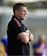 14 July 2019; Tyrone manager Colin Holmes during the Electric Ireland Ulster GAA Football Minor Championship Final match between Monaghan and Tyrone at Athletic Grounds in Armagh. Photo by Piaras Ó Mídheach/Sportsfile