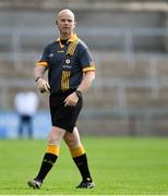 14 July 2019; Referee Dan Mullan during the Electric Ireland Ulster GAA Football Minor Championship Final match between Monaghan and Tyrone at Athletic Grounds in Armagh. Photo by Piaras Ó Mídheach/Sportsfile