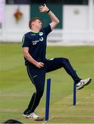 22 July 2019; Craig Young bowling during an Ireland Cricket training session at Lords Cricket Ground in London, England. Photo by Matt Impey/Sportsfile
