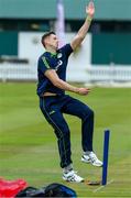 22 July 2019; Boyd Rankin bowling during an Ireland Cricket training session at Lords Cricket Ground in London, England. Photo by Matt Impey/Sportsfile