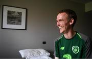 22 July 2019; Republic of Ireland team doctor Andrew Delany poses for a portrait at their team hotel during the 2019 UEFA European U19 Championships in Yerevan, Armenia. Photo by Stephen McCarthy/Sportsfile