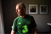 22 July 2019; Republic of Ireland team physiotherapist Michael Spillane poses for a portrait at their team hotel during the 2019 UEFA European U19 Championships in Yerevan, Armenia. Photo by Stephen McCarthy/Sportsfile