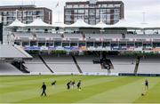 22 July 2019; Players practice their slip fielding on the outfield during an Ireland Cricket training session at Lords Cricket Ground in London, England. Photo by Matt Impey/Sportsfile