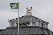 22 July 2019; The Cricket Ireland flag flies above the Pavillion during an Ireland Cricket training session at Lords Cricket Ground in London, England. Photo by Matt Impey/Sportsfile