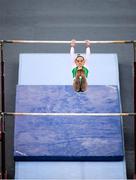 22 July 2019; Caoimhe Donohoe of Ireland on the parallel bars during podium practice at the National Gymnastics Arena during Day One of the 2019 Summer European Youth Olympic Festival in Baku, Azerbaijan. Photo by Eóin Noonan/Sportsfile