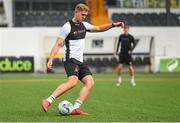 23 July 2019; Georgie Kelly during a Dundalk training session at Oriel Park in Dundalk, Co Louth. Photo by Ben McShane/Sportsfile