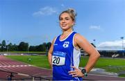24 July 2019; Catherine McManus of Dublin City Harriers AC, Co. Dublin, in attendance at the Irish Life Health Senior Track and Field Championships Launch at Morton Stadium in Santry, Co Dublin. Photo by Sam Barnes/Sportsfile