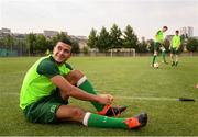 23 July 2019; Ali Reghba during a Republic of Ireland training session at the FFA Technical Centre ahead of their semi-final game of the 2019 UEFA European U19 Championships in Yerevan, Armenia. Photo by Stephen McCarthy/Sportsfile