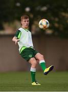 23 July 2019; Brandon Kavanagh during a Republic of Ireland training session at the FFA Technical Centre ahead of their semi-final game of the 2019 UEFA European U19 Championships in Yerevan, Armenia. Photo by Stephen McCarthy/Sportsfile