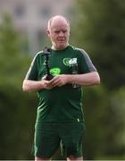 23 July 2019; Republic of Ireland opposition analyst Mickey Feeney during a training session at the FFA Technical Centre ahead of their semi-final game of the 2019 UEFA European U19 Championships in Yerevan, Armenia. Photo by Stephen McCarthy/Sportsfile