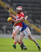 23 July 2019; Conor Callaghan of Cork in action against Andrew Ormond of Tipperary during the Bord Gais Energy Munster GAA Hurling Under 20 Championship Final match between Tipperary and Cork at Semple Stadium in Thurles, Co Tipperary. Photo by Sam Barnes/Sportsfile