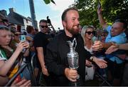 23 July 2019; The 2019 Open Champion Shane Lowry with the Claret Jug at his homecoming event in Clara in Offaly. Photo by Seb Daly/Sportsfile