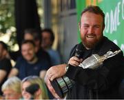 23 July 2019; The 2019 Open Champion Shane Lowry with the Claret Jug at his homecoming event in Clara in Offaly. Photo by Seb Daly/Sportsfile