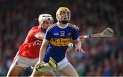 23 July 2019; Andrew Ormond of Tipperary is fouled by Sean O'Leary Hayes of Cork during the Bord Gais Energy Munster GAA Hurling Under 20 Championship Final match between Tipperary and Cork at Semple Stadium in Thurles, Co Tipperary. Photo by Sam Barnes/Sportsfile