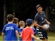 24 July 2019; Leinster's Jimmy O'Brien with participants during the Bank of Ireland Leinster Rugby Summer Camp in St Marys College RFC in Templeogue, Dublin. Photo by Seb Daly/Sportsfile