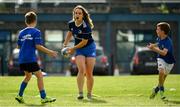 24 July 2019; Participants and coaches during the Bank of Ireland Leinster Rugby Summer Camp in St Marys College RFC in Templeogue, Dublin. Photo by Seb Daly/Sportsfile