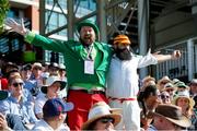 24 July 2019; Fans during day one of the Specsavers Test Match between Ireland and England at Lords Cricket Ground in London, England. Photo by Matt Impey/Sportsfile