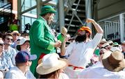 24 July 2019; Fans during day one of the Specsavers Test Match between Ireland and England at Lords Cricket Ground in London, England. Photo by Matt Impey/Sportsfile